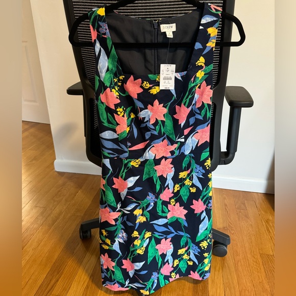 J Crew Floral Dress - Picture 1 of 3